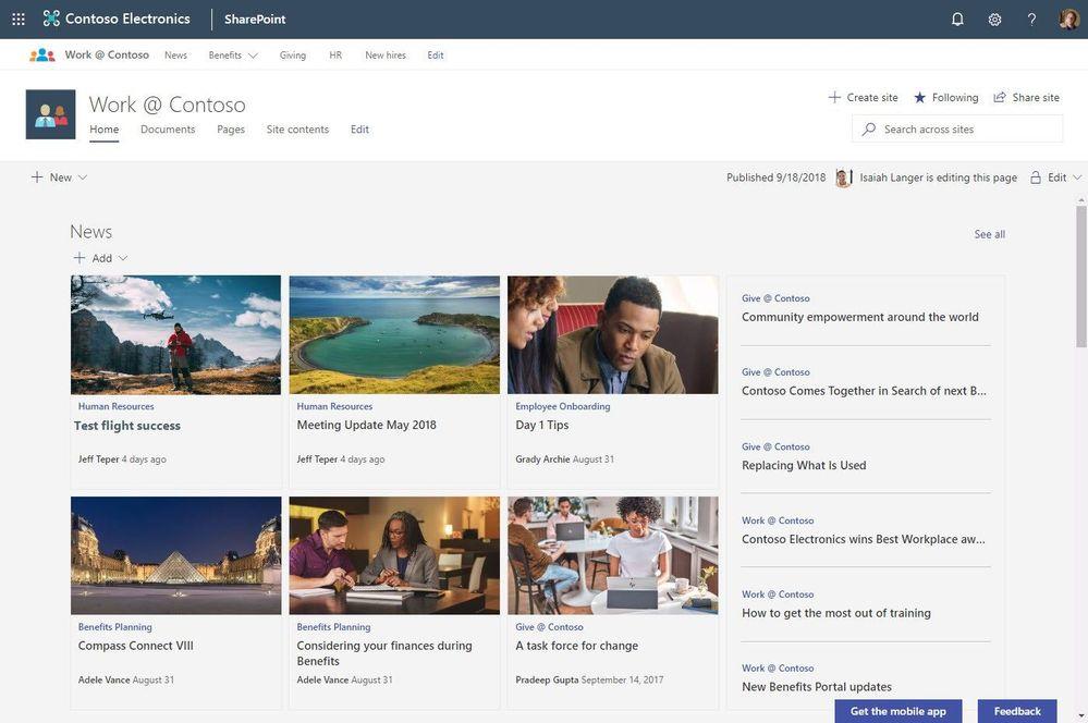 Build Your Modern Intranet With Office 365 and SharePoint: Part Two -  eSoftware Associates Inc