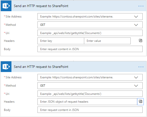 HTTP Request to SharePoint Using Microsoft Flow