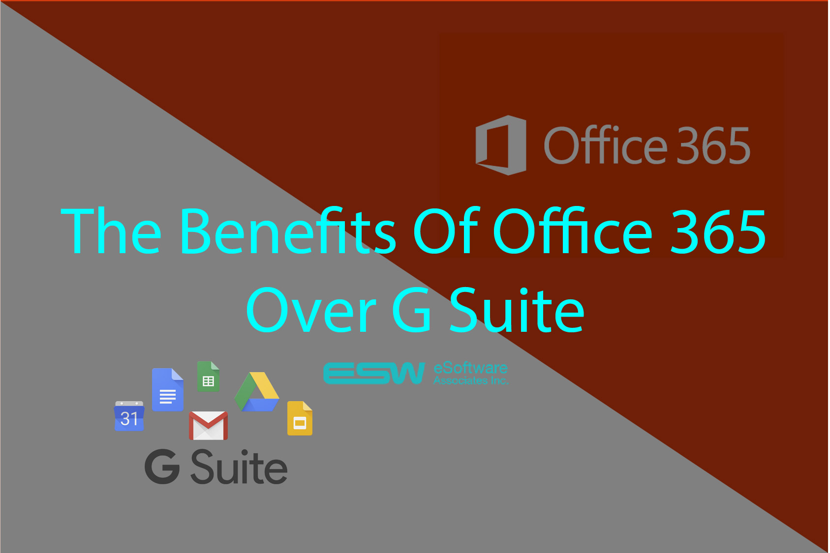 benefits of office 365 over google suite