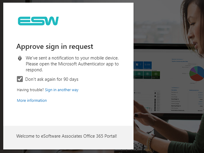 Office 365 approve sign in request